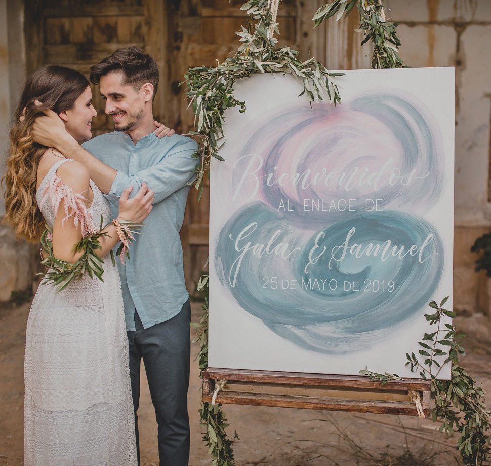 Cartelería personalizada para bodas y eventos